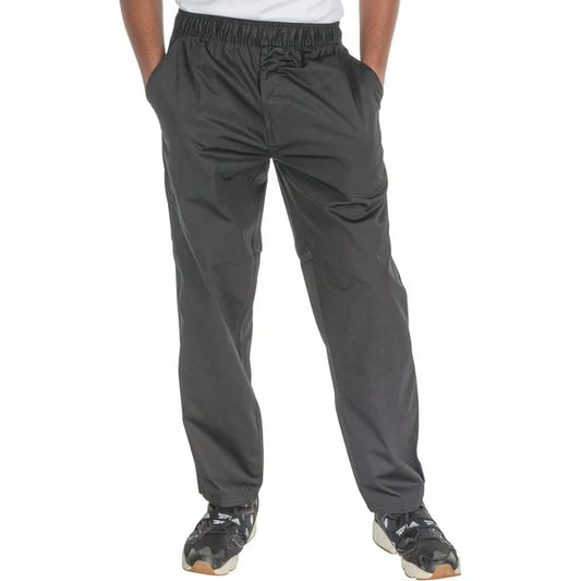 HEY CHEF Unisex Fashion Chef Jogger-Black