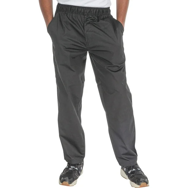 HEY CHEF Unisex Fashion Chef Jogger-Black